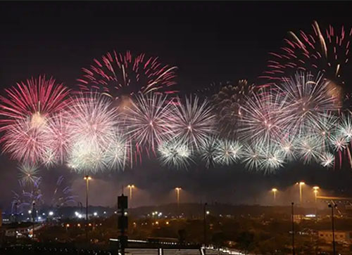 桐乡市焰火晚会